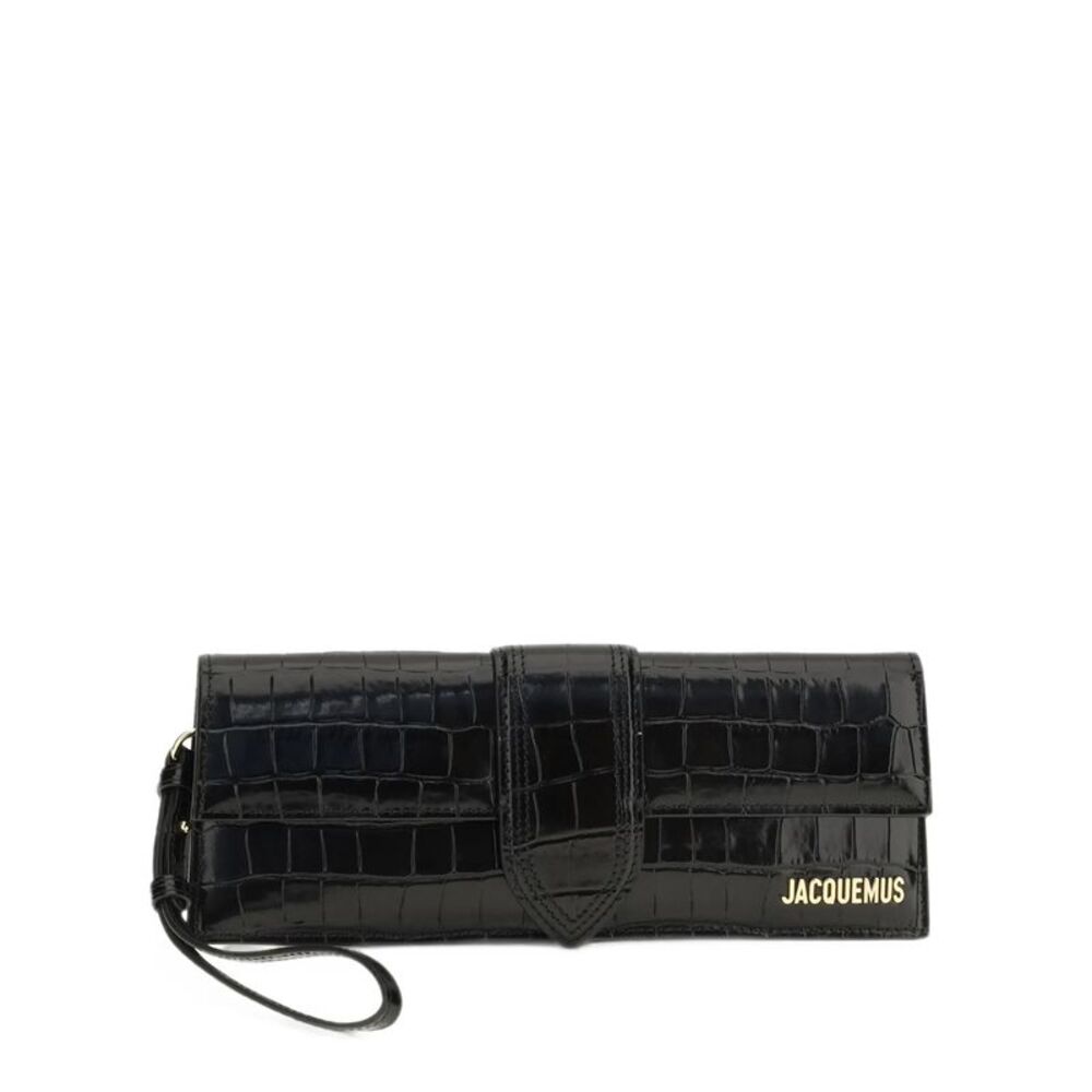 Jacquemus Women "La Pochette Bambino" In Pelle Effetto Coccodrillo